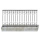 Wrought iron balcony B0039