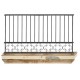 Wrought iron balcony B0058