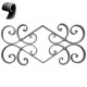 Wrought iron ending 302-11