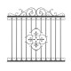 Wrought iron fence V0051