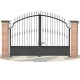 Fences doors wrought iron PV0044