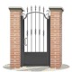 Fences doors wrought iron PV0044