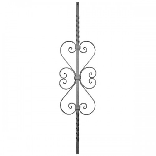 Wrought iron heavy bars 551-40