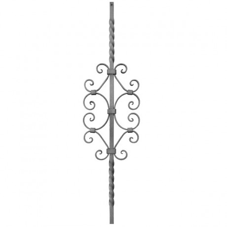 Wrought iron heavy bars 551-42