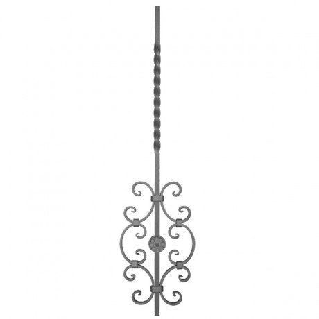 Wrought iron heavy bars 551-59